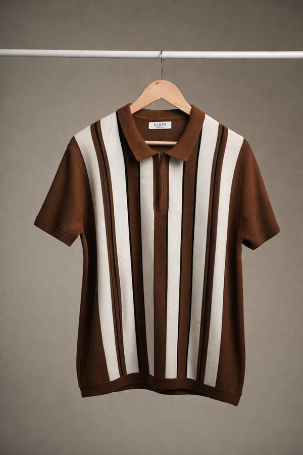 Zip Knit Polo