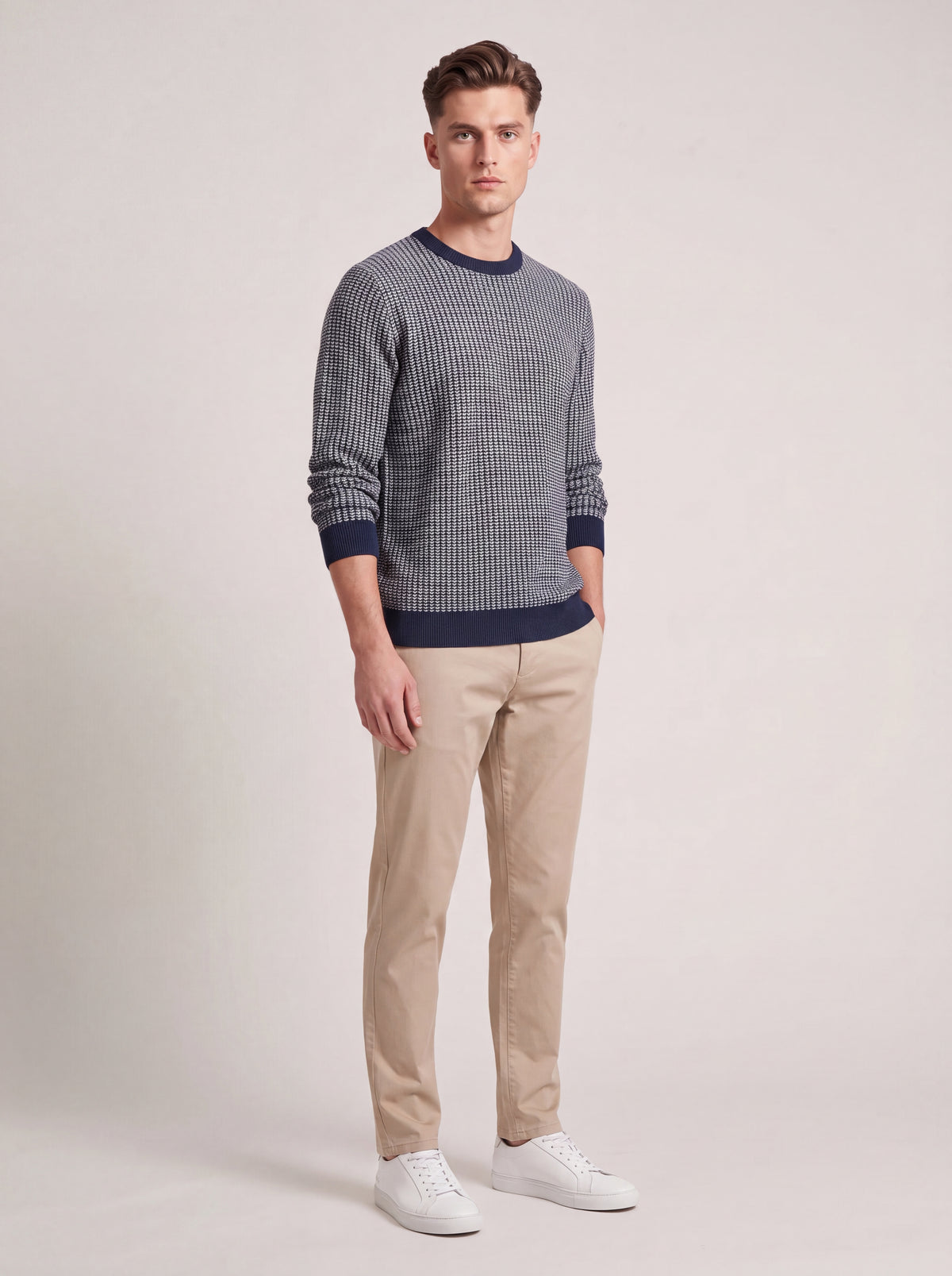Oslo Knit Crew T-Shirt