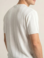 Textured Knit T-Shirt