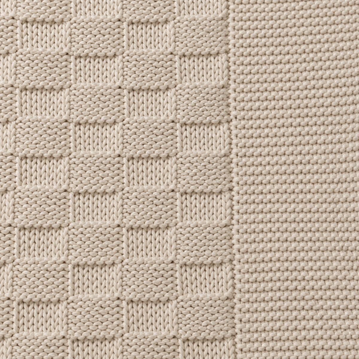 Basket Knit Kids Blanket