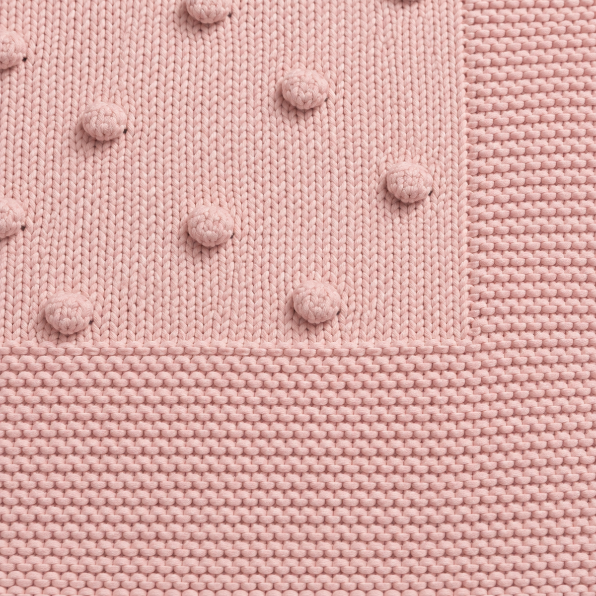 Popcorn Knit Kids Blanket