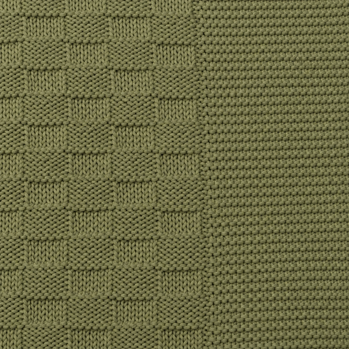 Basket Knit Kids Blanket