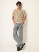 Open Knit Polo