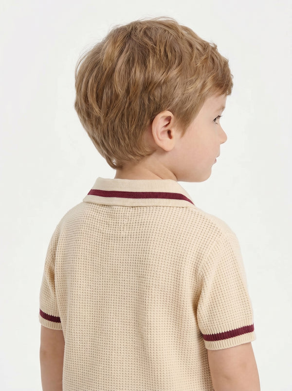 Cozy collar Tee