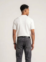 Textured Knit Polo