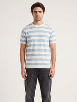 Resort Stripe Knit T-Shirt