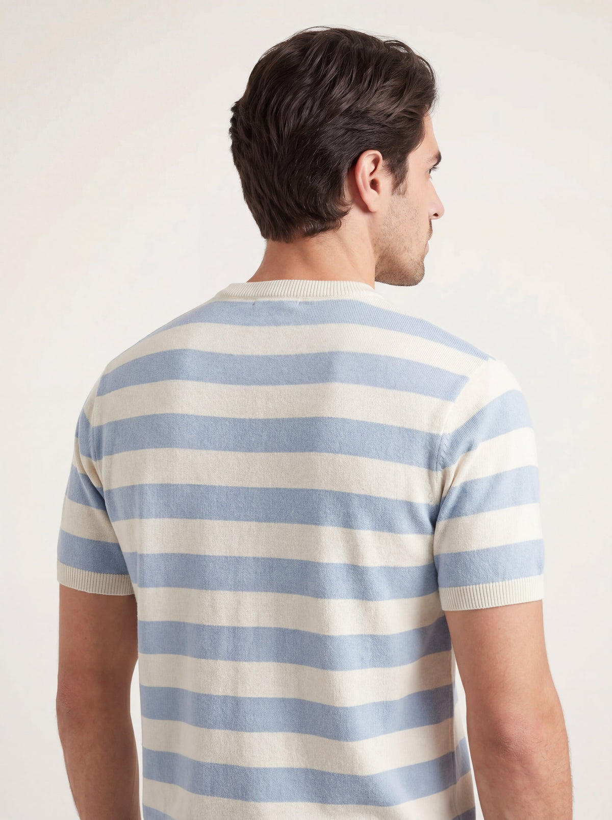 Resort Stripe Knit T-Shirt