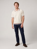 Cozy Collar Knit Polo