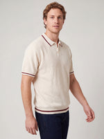 Cozy Collar Knit Polo