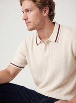 Cozy Collar Knit Polo