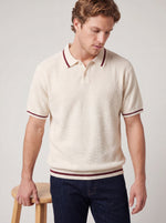 Cozy Collar Knit Polo