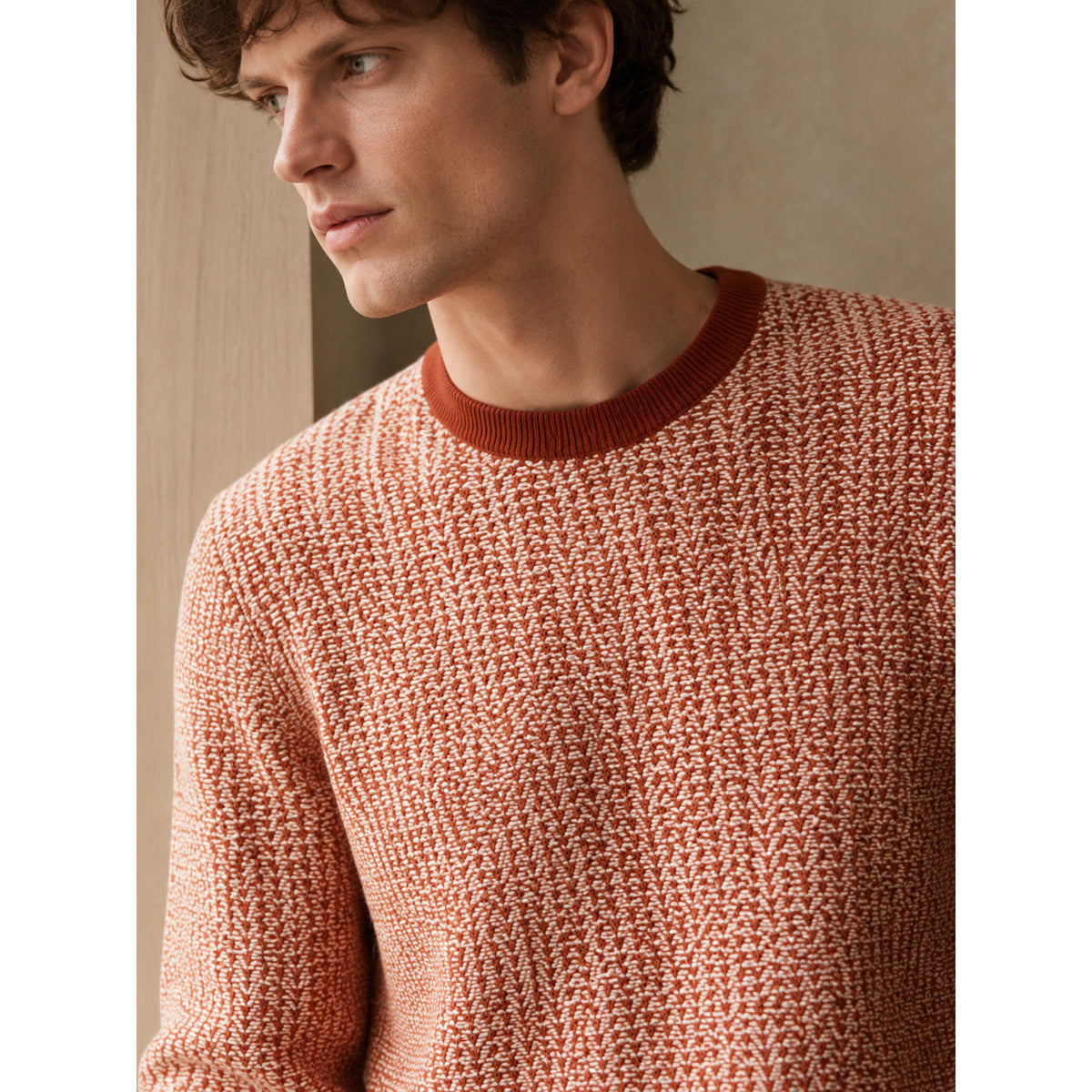 Oslo Knit Crew — RUST — 12